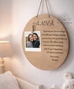 Bola foto y dedicatoria