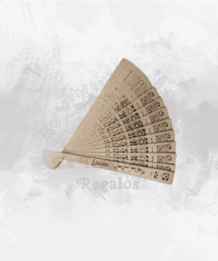Abanico madera personalizado