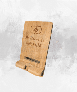 Soporte para cargar el móvil personalizado