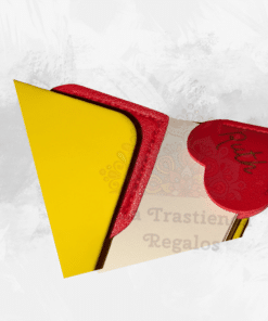 Marcapáginas corazón personalizado