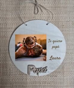 Redondos de madera personalizados Día del Padre (4 modelos) La Trastienda Regalos