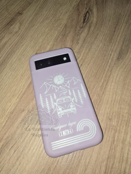 Funda de silicona con diseño personalizado