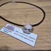 Colgante de piedra energética – cuarzo rosa