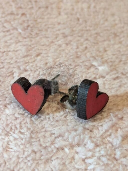 Pendientes de corazones