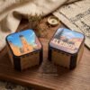Cajas con foto personalizada y tapas intercambiables KUBIX