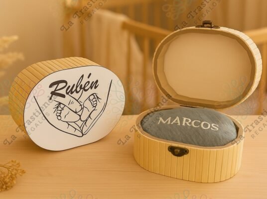 Caja personalizada recién nacido