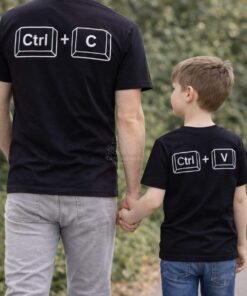 Camiseta padre e hijo gamer/informático desde 10.95€