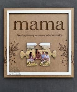 Marco Puzzle Personalizado para Mamá - LUMA