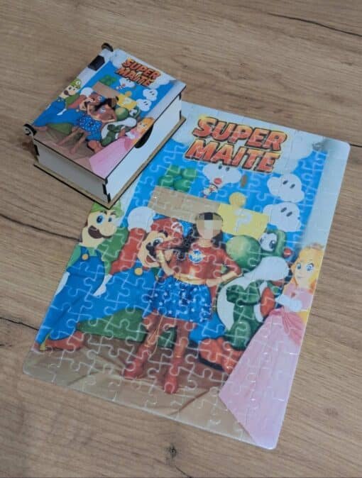 Puzzle con foto personalizada y caja MEMORA